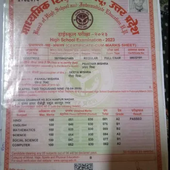 Prakhar Mishra - Best Home Tutor in Anwarganj, Kanpur